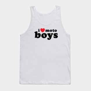 I Love (Big) Moto Boys Tank Top